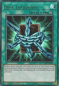 Deck Lockdown (Ultra Rare) - 1st Edition - DUOV-EN090