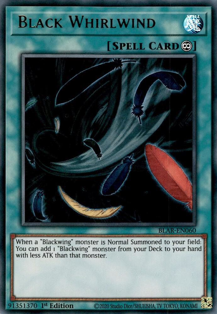 Black Whirlwind - Ultra Rare - 1st Edition - BLAR-EN060