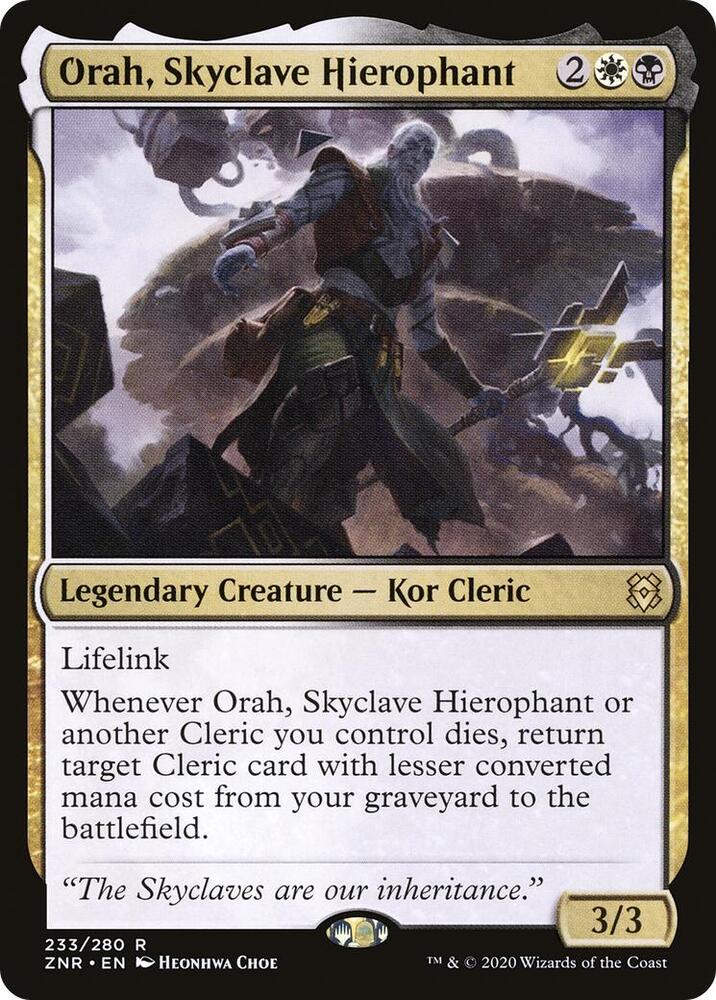 Orah, Skyclave Hierophant - Rare - 233/280