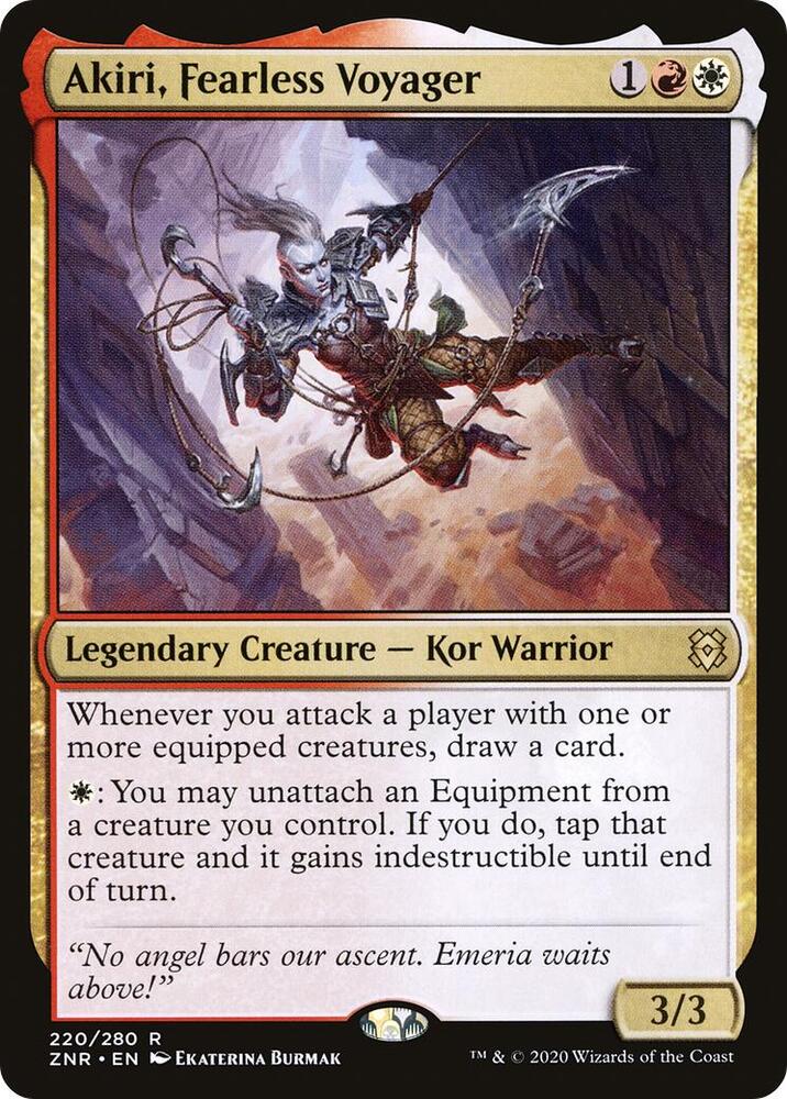Akiri, Fearless Voyager - Rare - 220/280
