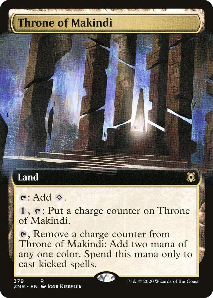 Throne of Makindi (Extended Art) - Rare - 379