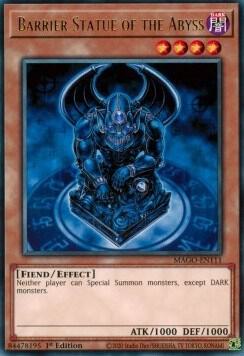 Barrier Statue of the Abyss - 1st Edition - MAGO-EN111