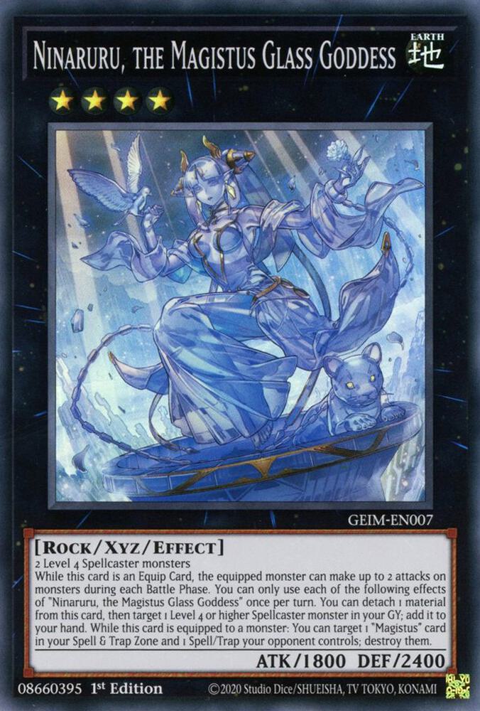 Ninaruru, the Magistus Glass Goddess - Super Rare - GEIM-EN007