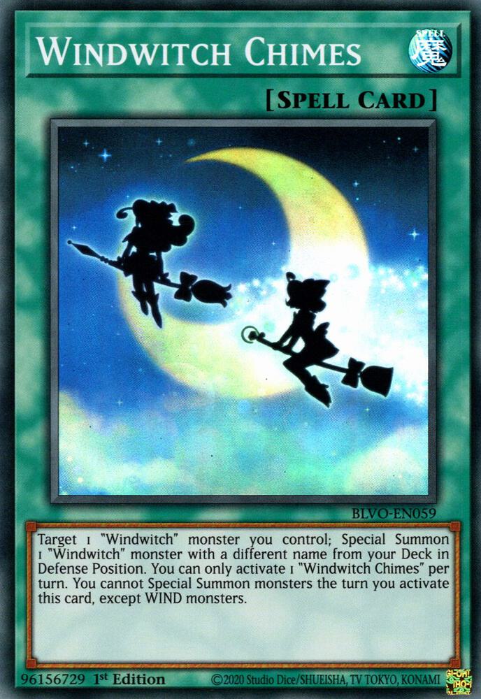 Windwitch Chimes (Super Rare) - 1st Edition - BLVO-EN059