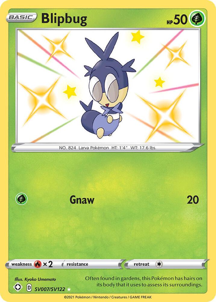 Blipbug - Shiny Holo Rare - SV007/SV122