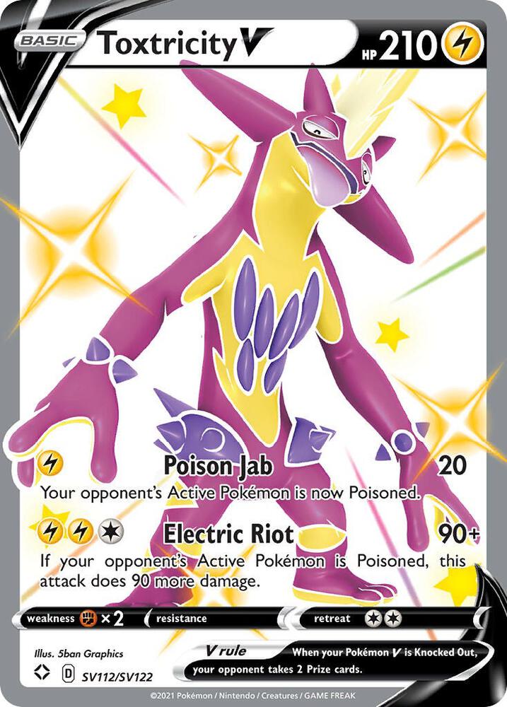Toxtricity V - Shining Fates - SV112/SV122