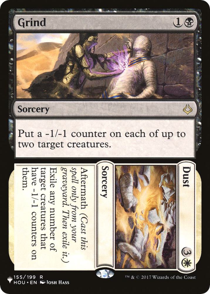 Grind // Dust - Rare - 155/199