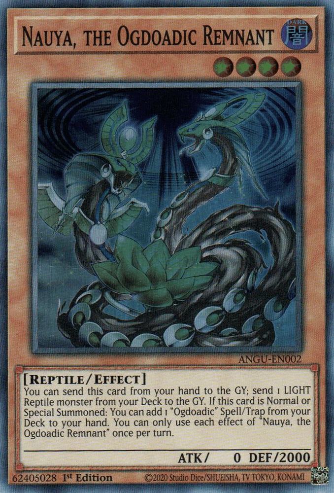 Nauya, the Ogdoadic Remnant - Super Rare - 1st Edition - ANGU-EN002