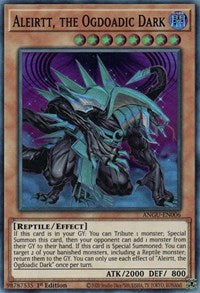 Aleirtt, the Ogdoadic Dark (Super Rare) - 1st Edition - ANGU-EN006