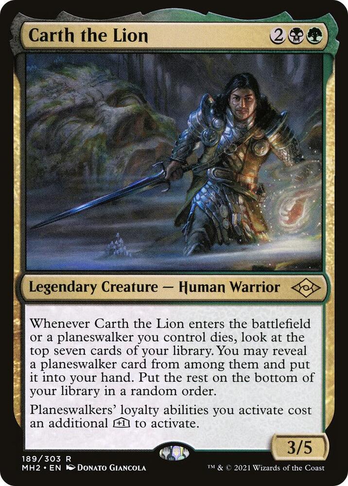 Carth the Lion - Rare - 189/303