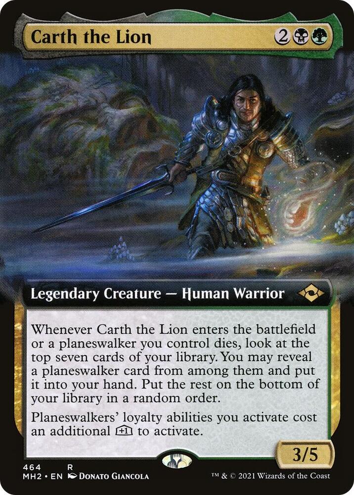 Carth the Lion (Extended Art) - Rare - 464