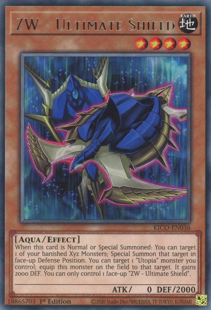 ZW - Ultimate Shield - Rare - 1st edition - KICO-EN036