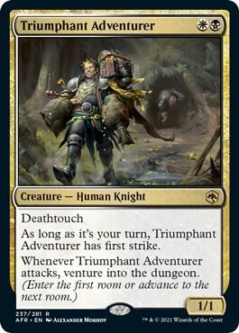 Triumphant Adventurer - Rare - 237/281