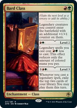 Bard Class - Rare - 217/281