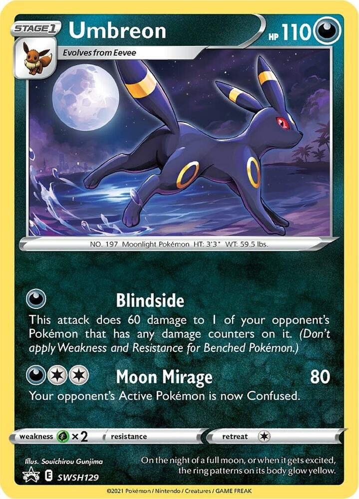 Umbreon (Holofoil) - Promo - SWSH129