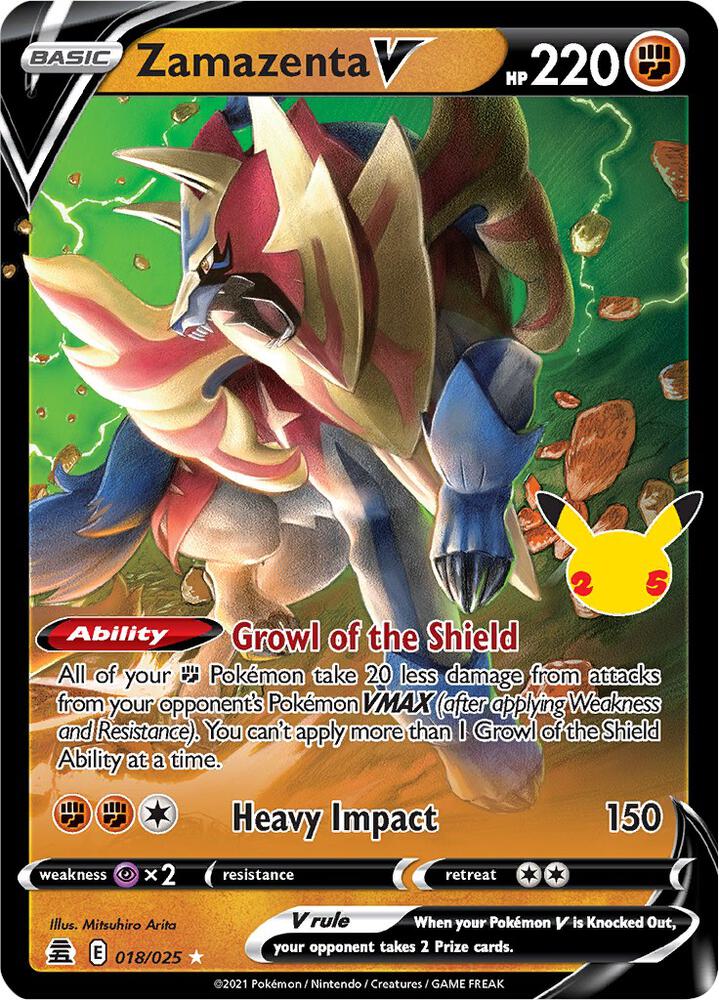 Zamazenta V - Ultra Rare - Foil - 018/025