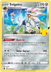 Solgaleo - Holofoil - 021/025