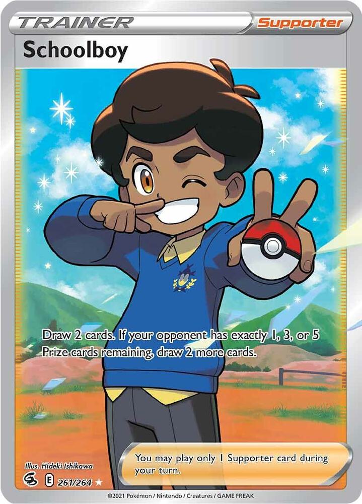 Schoolboy (Full Art) - Holofoil - 261/264