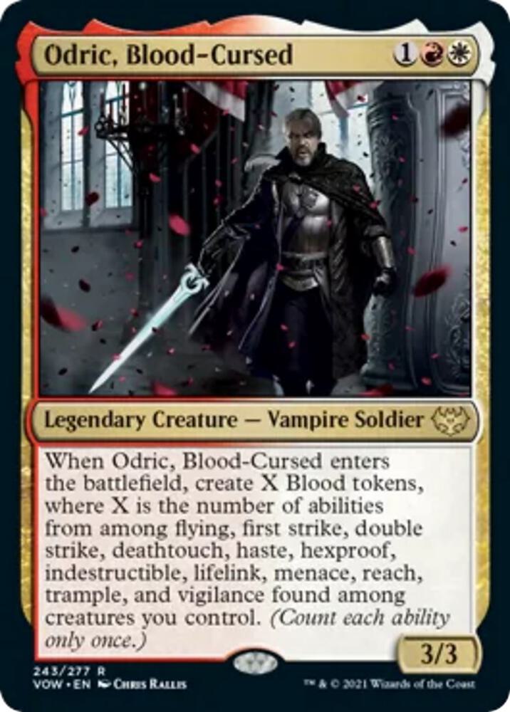 Odric, Blood-Cursed - Rare - 243/277