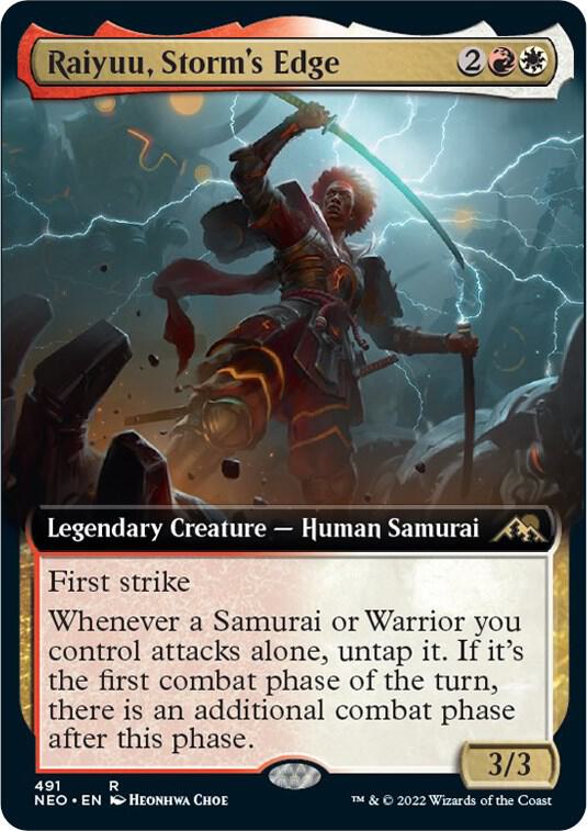 Raiyuu, Storm's Edge (Extended Art) - Rare - 491