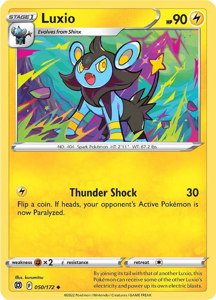 Luxio - Reverse Holofoil - 050/172