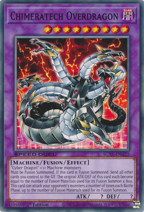 Chimeratech Overdragon - Common - 1st Edition - SGX1-ENG22