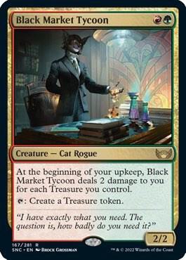 Black Market Tycoon - Rare - 167/281