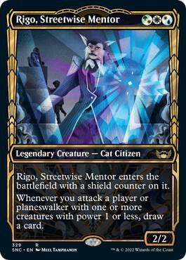 Rigo, Streetwise Mentor (Showcase) - Rare - 329