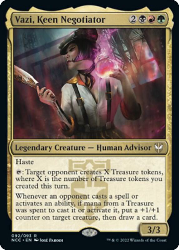 Vazi, Keen Negotiator - Rare - 092/093