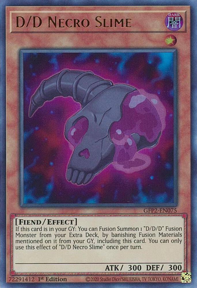 D/D Necro Slime - Ultra Rare - 1st Edition - GFP2-EN075