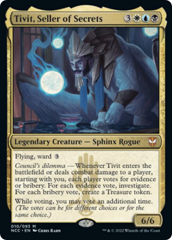 Tivit, Seller of Secrets - Mythic - 010/093