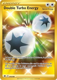 Double Turbo Energy - Holofoil - 216/189