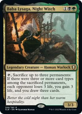 Baba Lysaga, Night Witch - Rare - 266/361