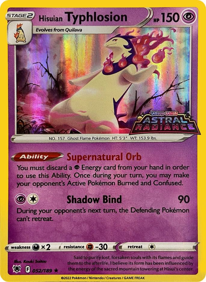 Hisuian Typhlosion (GameStop Exclusive) - Promo - 052/189