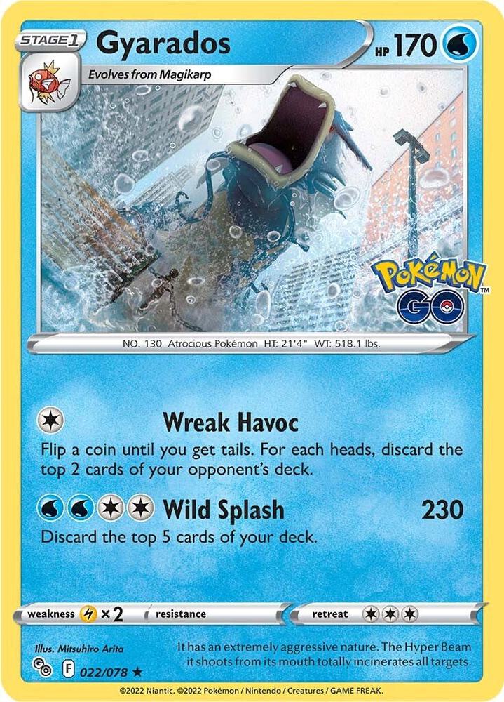 Gyarados - Holofoil - 022/078