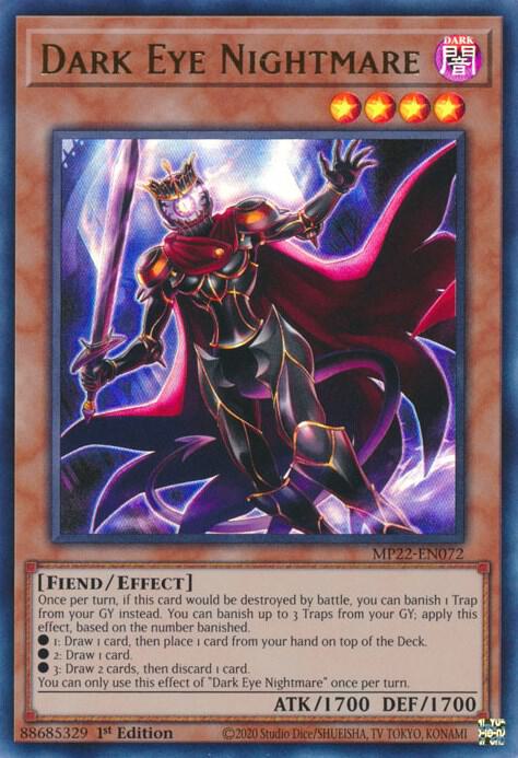 Dark-Eye Nightmare - Ultra Rare - 1st Edition - MP22-EN072
