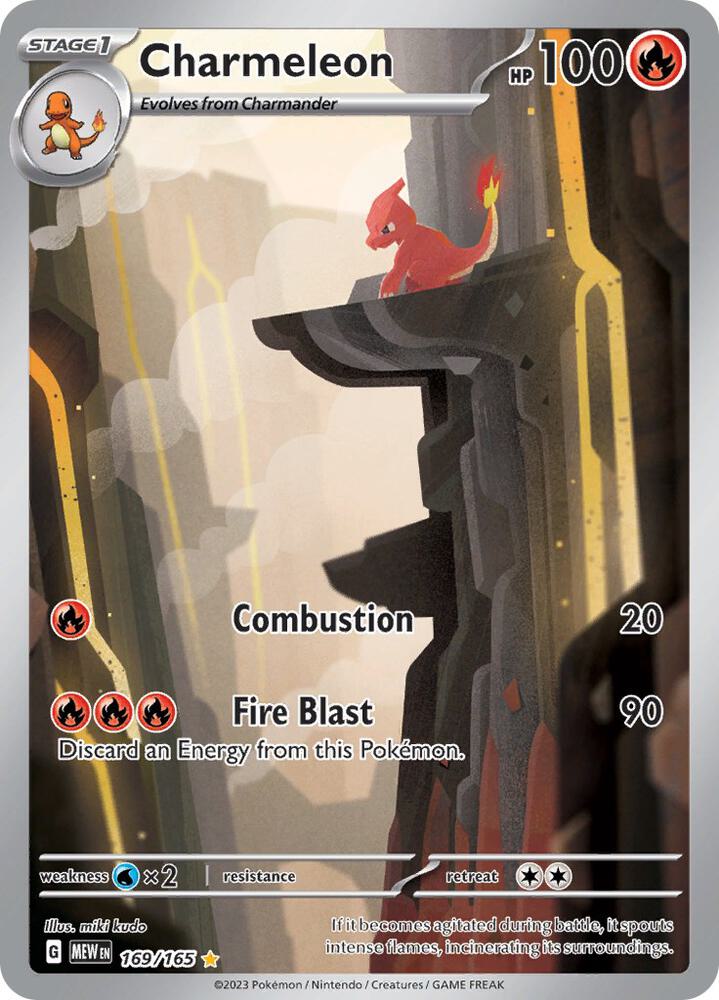 Charmeleon - 169/165 (Holofoil)