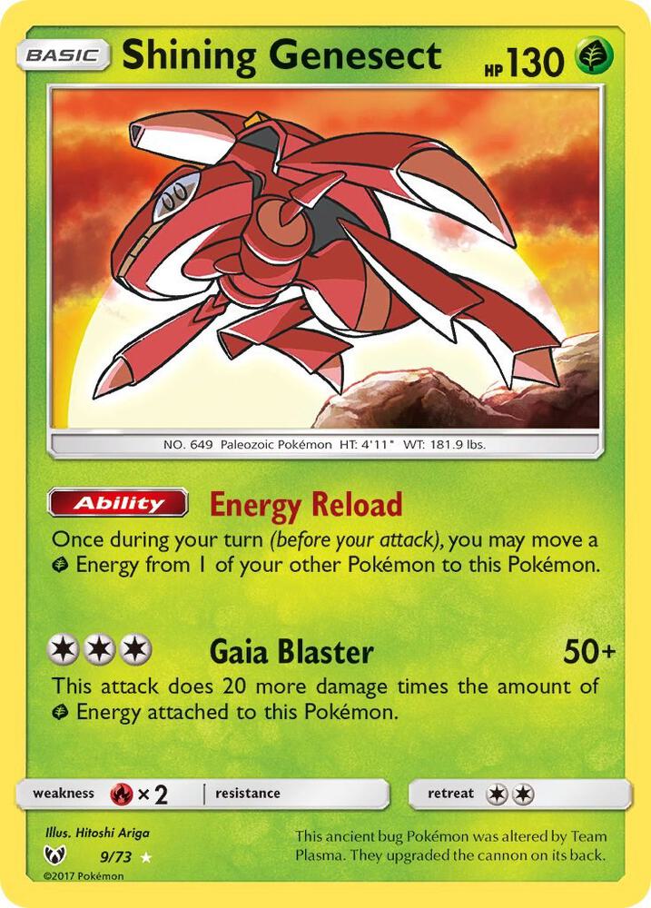 Shining Genesect - 9/73 (Holofoil)