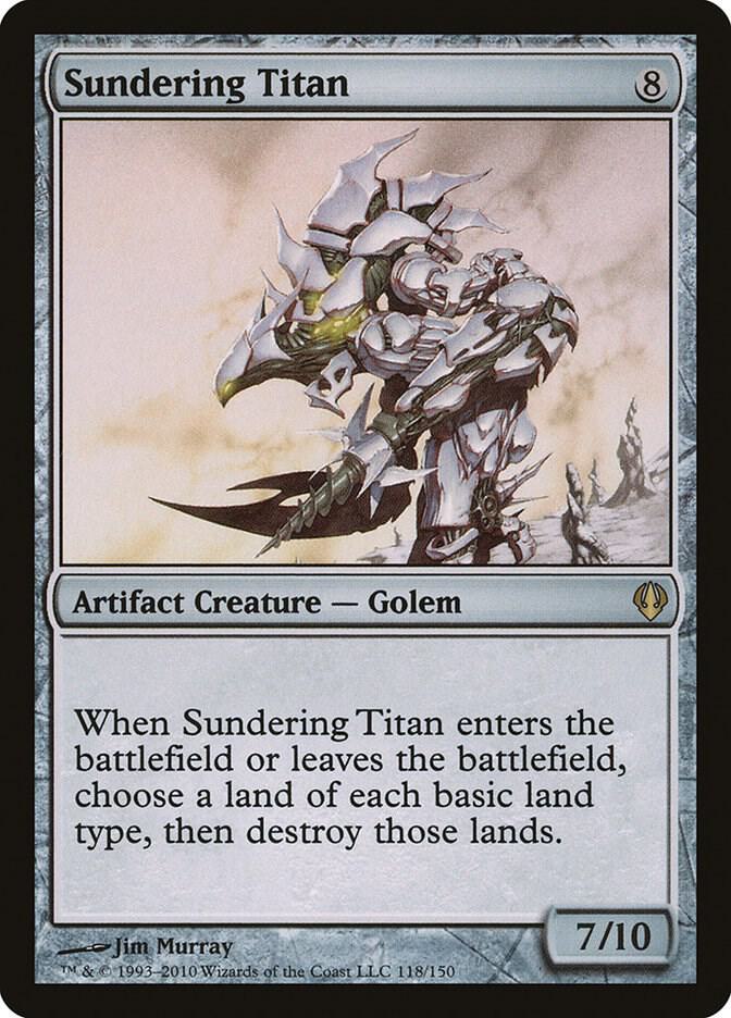 Sundering Titan - Rare - 118/150