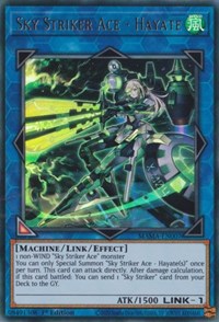Sky Striker Ace - Hayate (Ultra Rare) - 1st Edition - MAMA-EN007