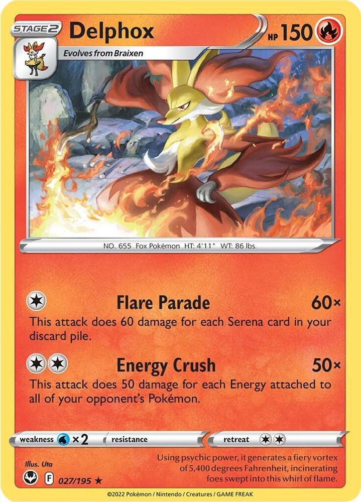 Delphox - Nonfoil - 027/195