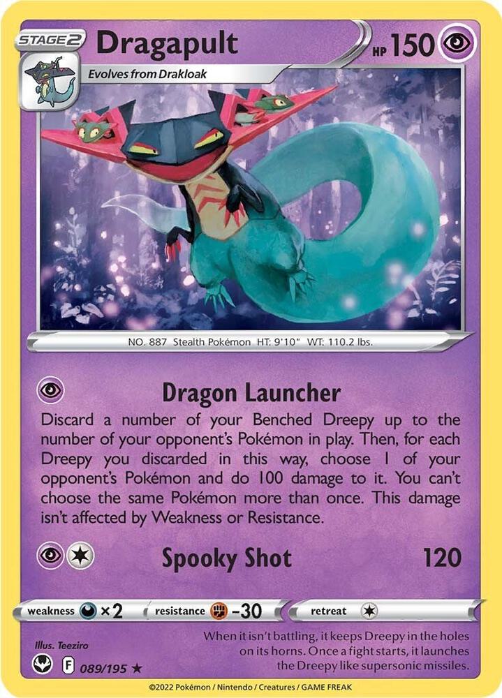 Dragapult - Holofoil - Rare - 089/195