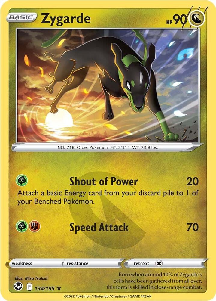 Zygarde - Nonfoil - 134/195