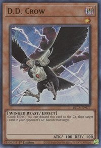 D.D. Crow (Ultra Rare) - 1st Edition - BLCR-EN077