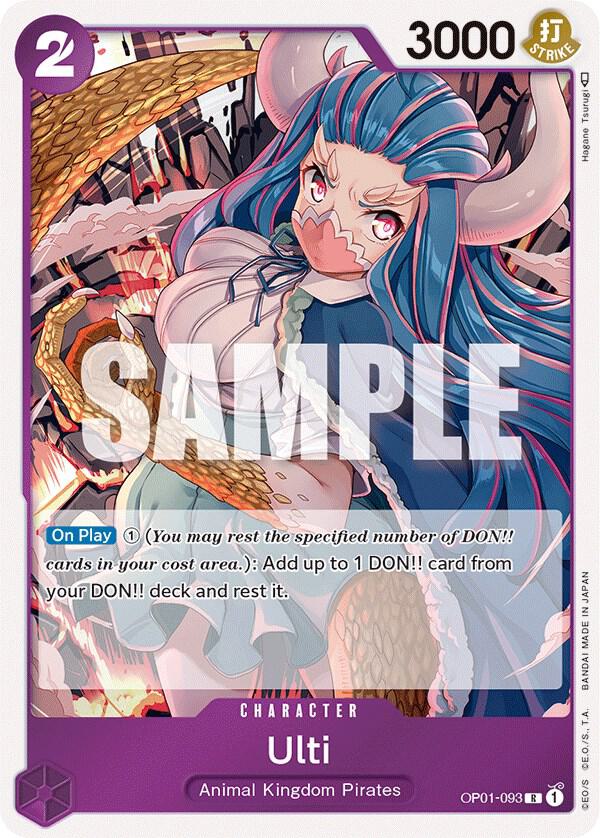 Ulti - Rare - Foil - OP01-093