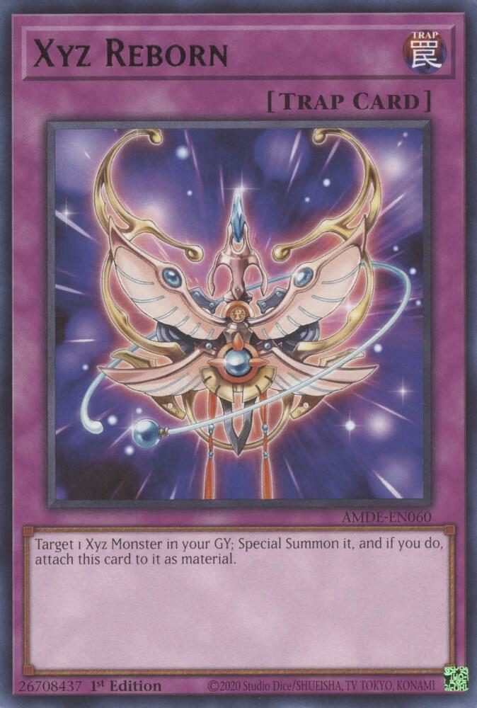 Xyz Reborn - Rare - 1st Edition - AMDE-EN060