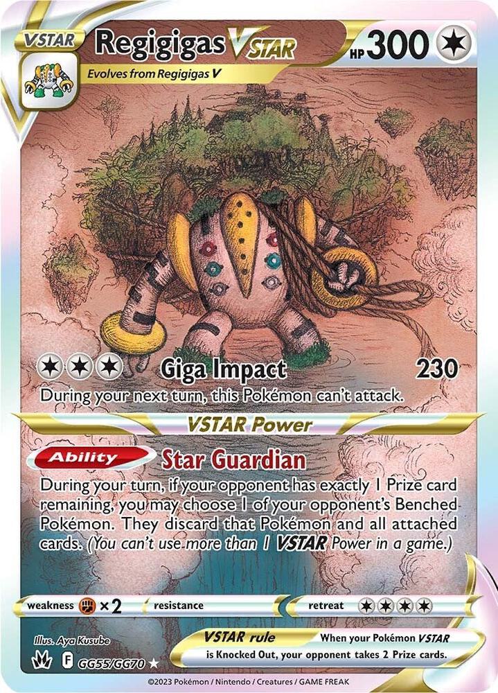 Regigigas VSTAR - Ultra Rare - GG55/GG70
