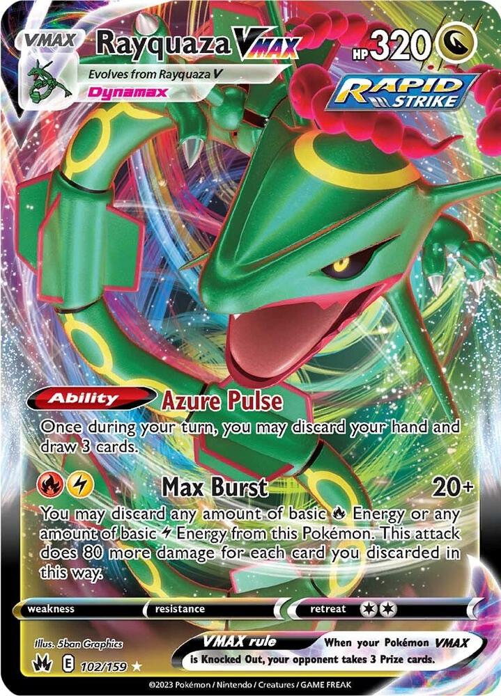 Rayquaza VMAX - Ultra Rare - 102/159