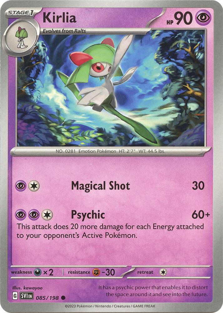 Kirlia - Reverse Foil - 085/198