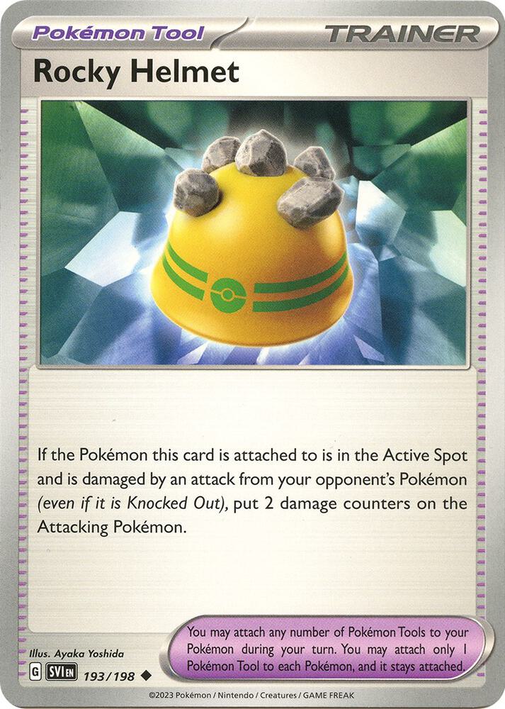 Rocky Helmet - Reverse Holofoil - 193/198